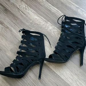 Lace up  heels